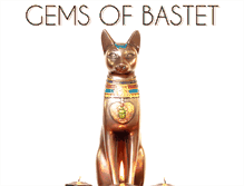 Tablet Screenshot of gemsofbastet.com